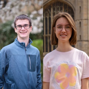 Students George and Kseniia selected to represent the UK in Olympiads